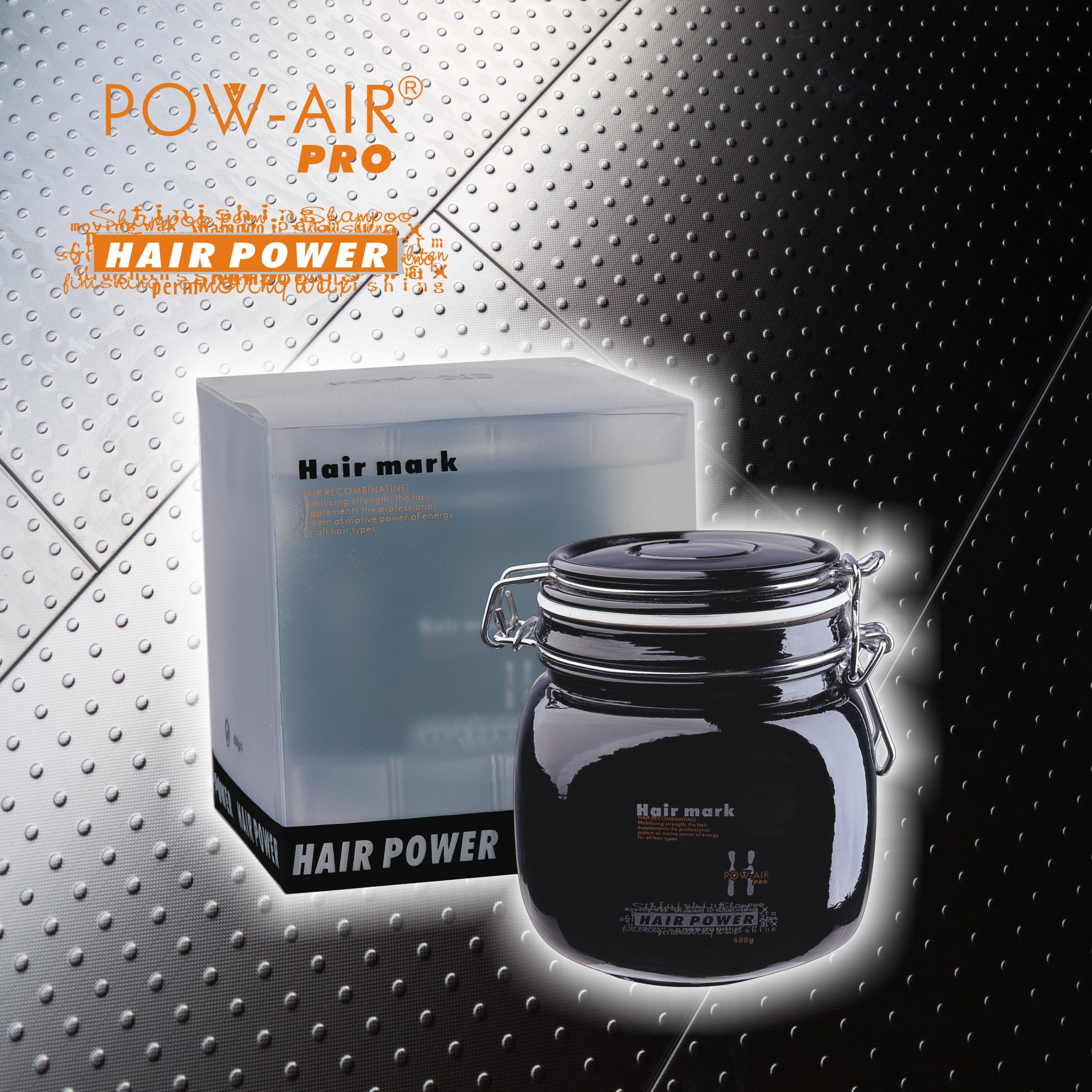 POW-AIR Deep Penetrating Hair Treatment Mask Repairs Damage Restore Soft Hair For All Hair Types Keratin Hair & Scalp Treatment
