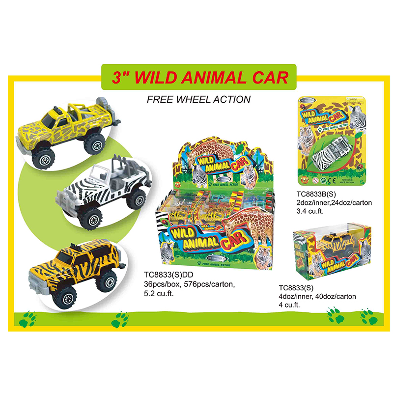 Wild Animal Car