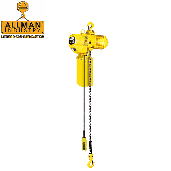 ALLMAN 500kg 220V~690V Single Speed / Double Speed Electric Chain Hoist