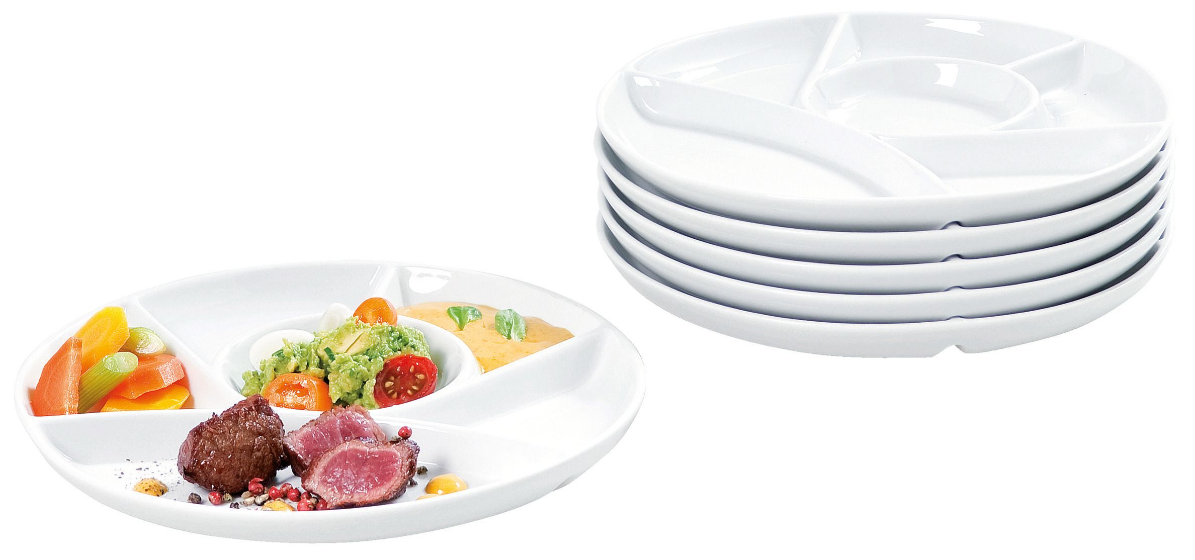 Fondue plate