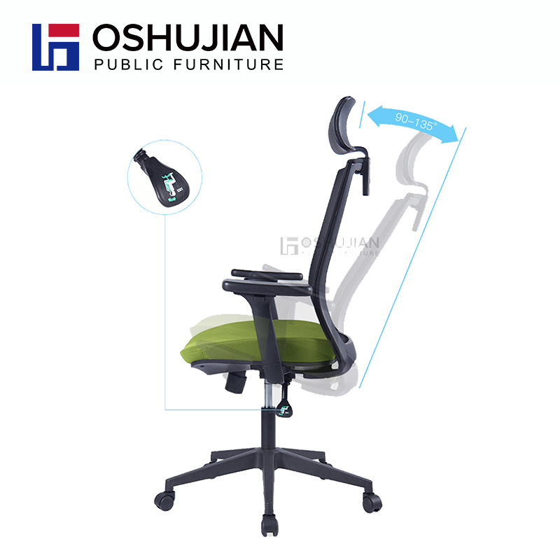 Executive luxury wheels High Back white office chair