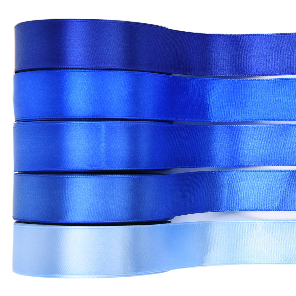 Single sided polyester satin ribbon