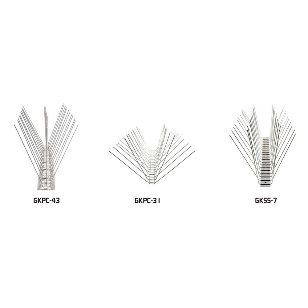 Stainless steel anti bird spike bird pigeon control spikes Defensive bird pigeon roosting
