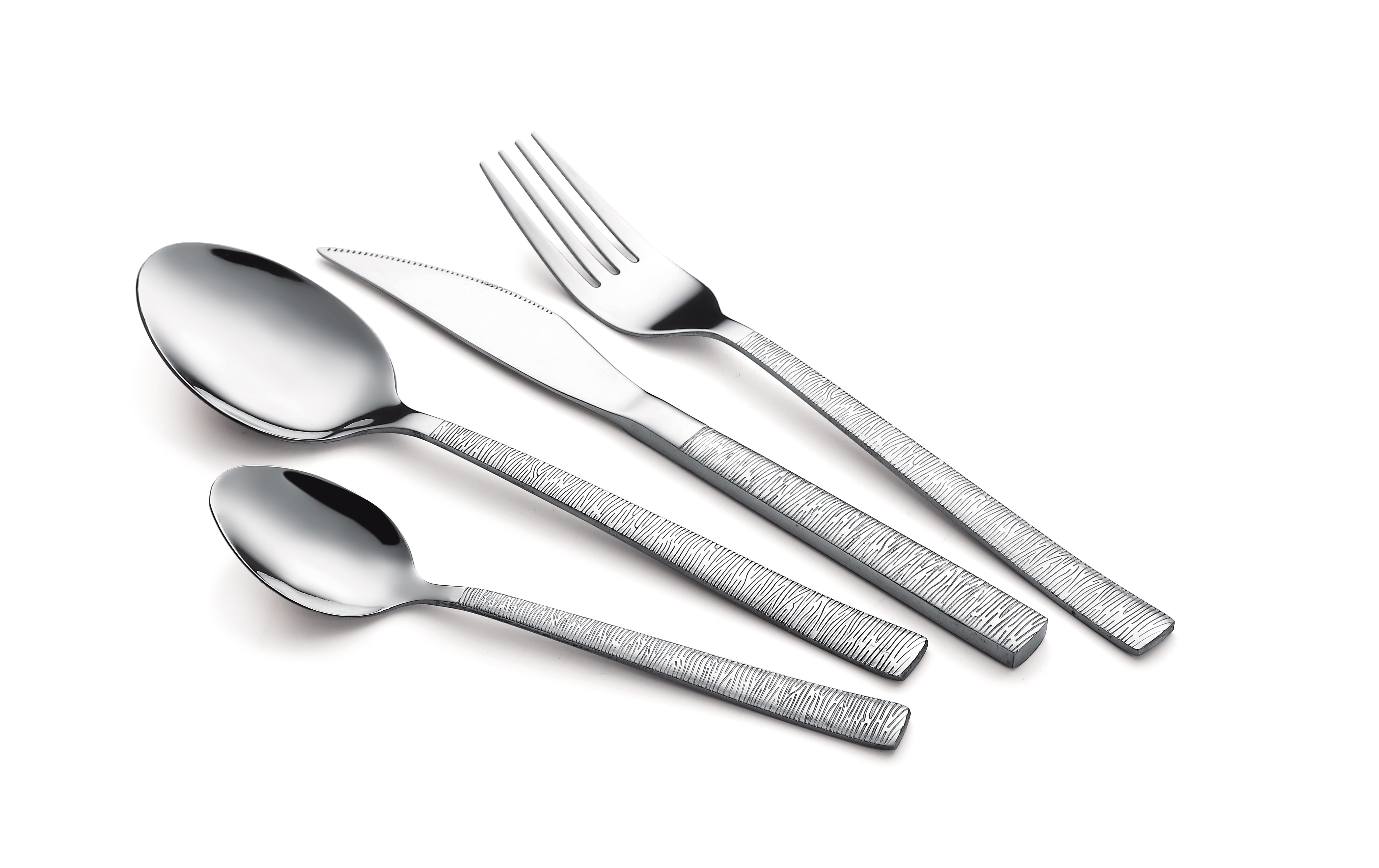 cutlery with horizontal handle