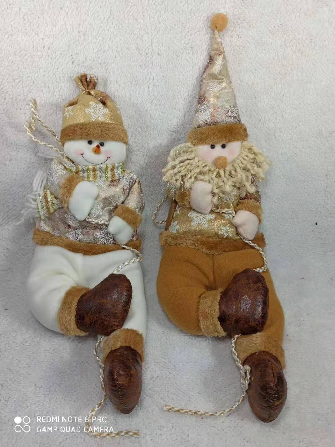 Christmas Santa Claus snowman