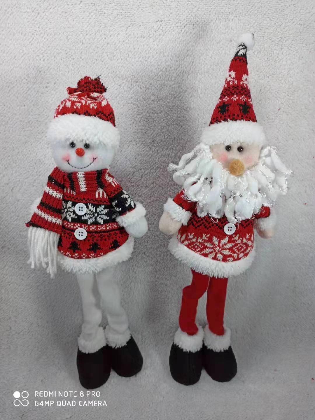 Christmas snowman Santa Claus