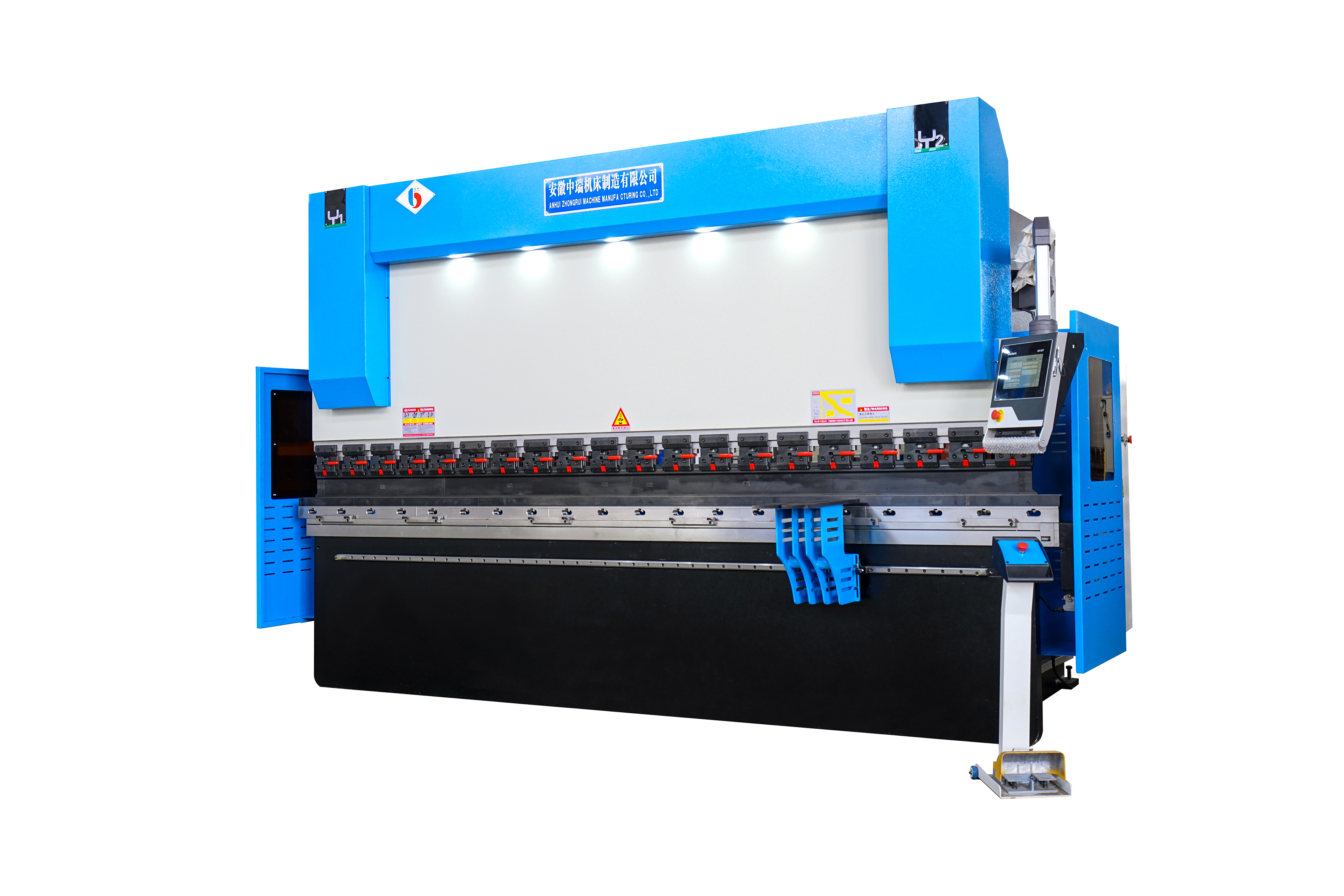 Hydraulic CNC servo press brake with DA53T