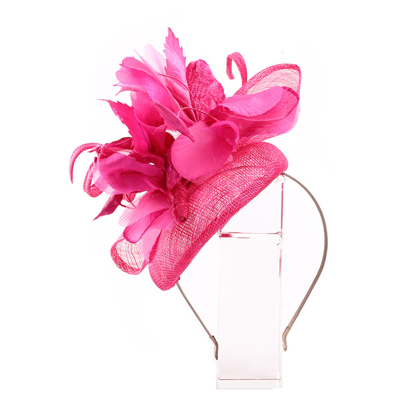 100% Abaca Party Fascinator Wedding Headwear