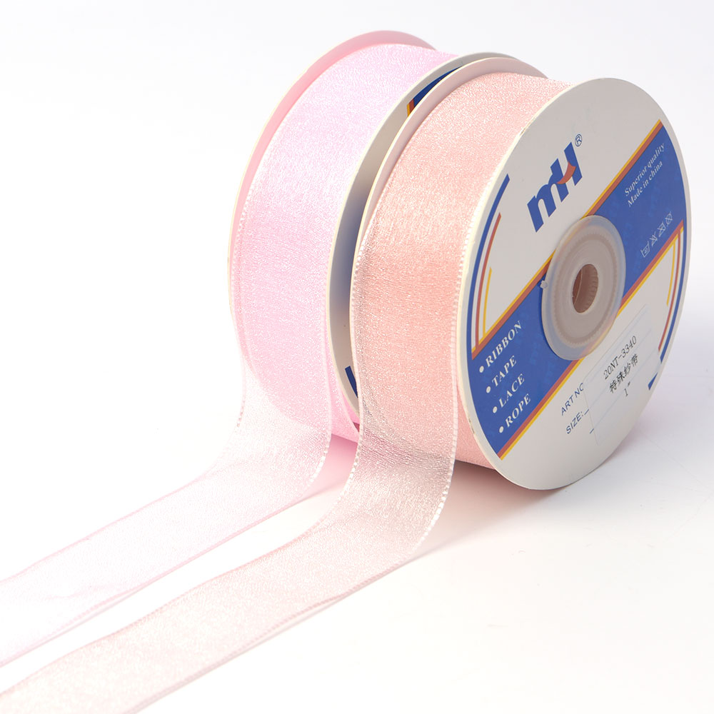 Sparkle Sheer Ribbon Glitter Organza Ribbon