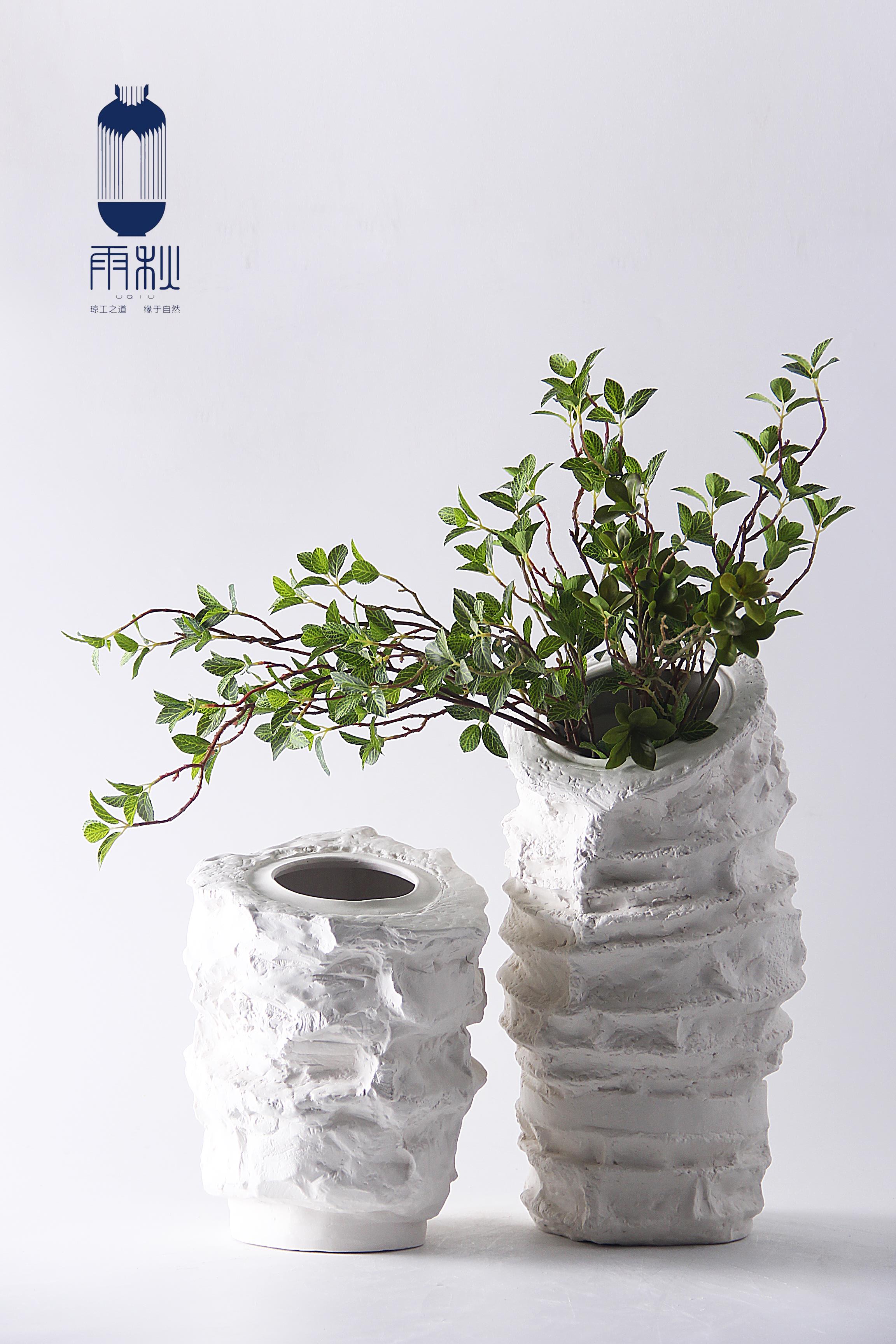 High temperature color glaze vases/