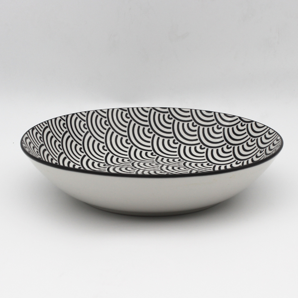 8 inch Porcelain Soup Plate