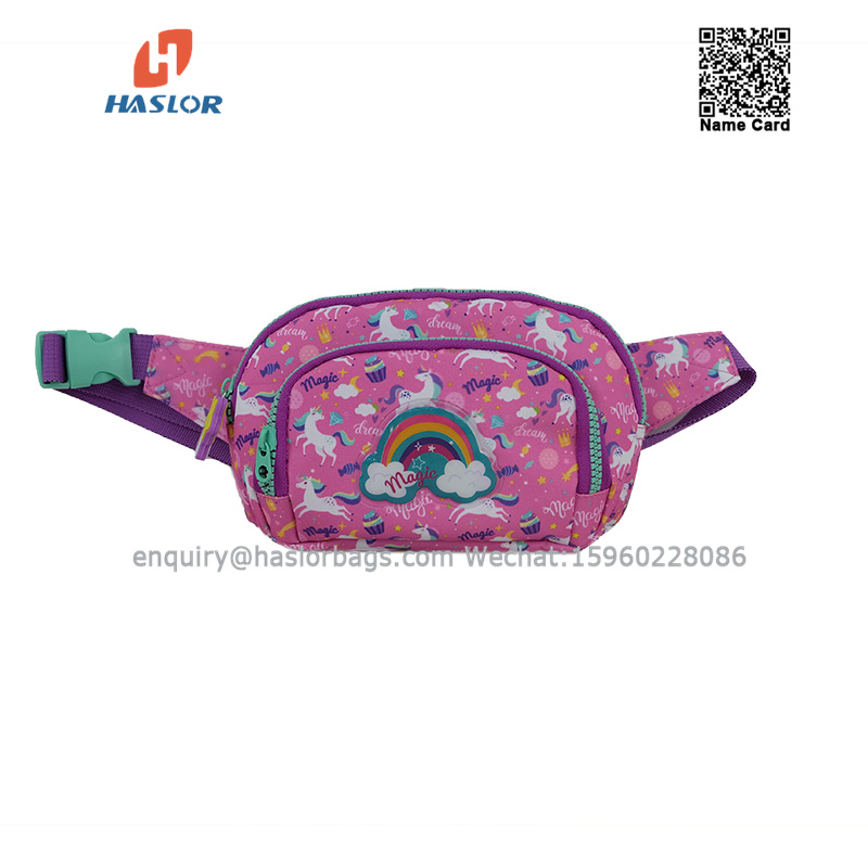 Little girl fanny pack fashion waist bag for girl