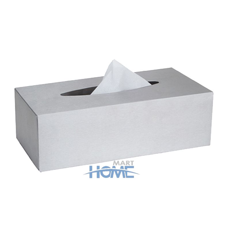 Stainless steel Table Napkin Case Tissue Holder Tissue Box European Simple Style Wall Mount Household Decoration Paper Holder