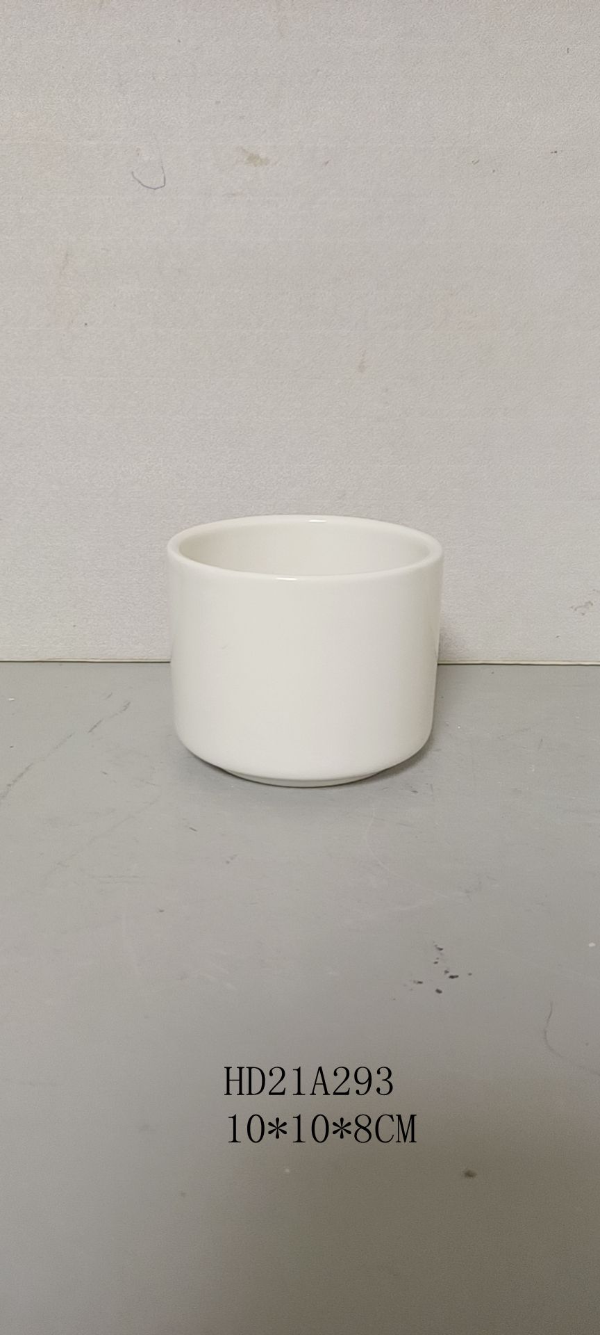simple fashion design ceramic plant pot