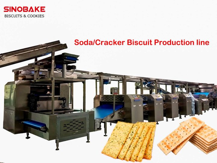 Sinobake soft & hard biscuit machine
