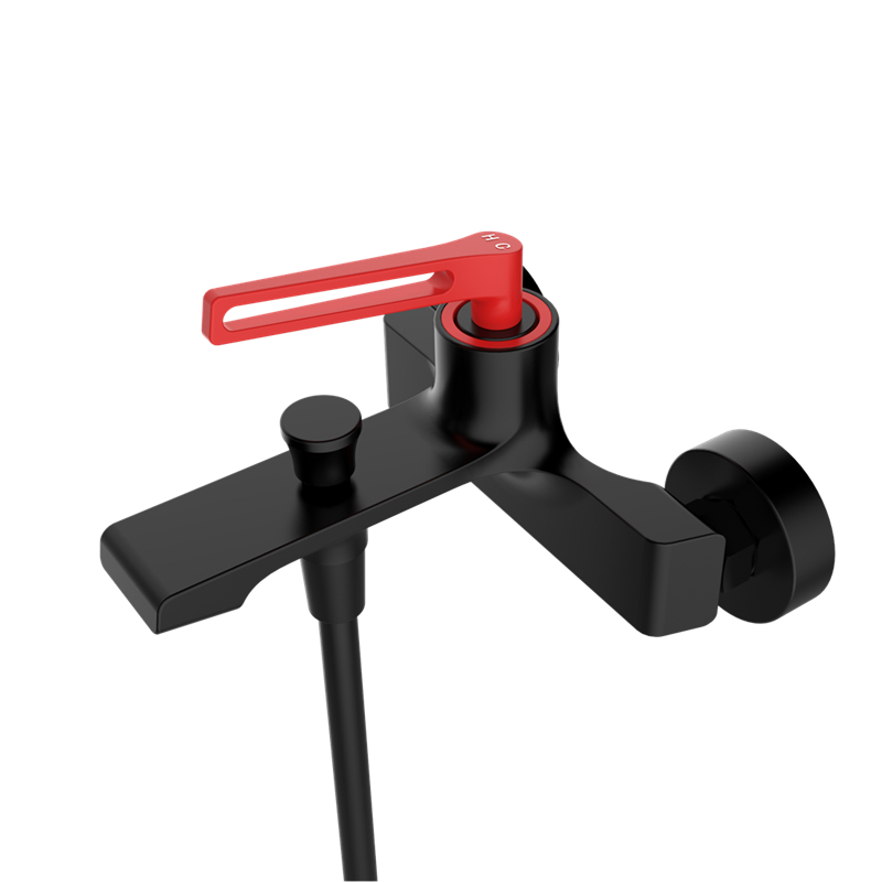 Single handle bath mixer