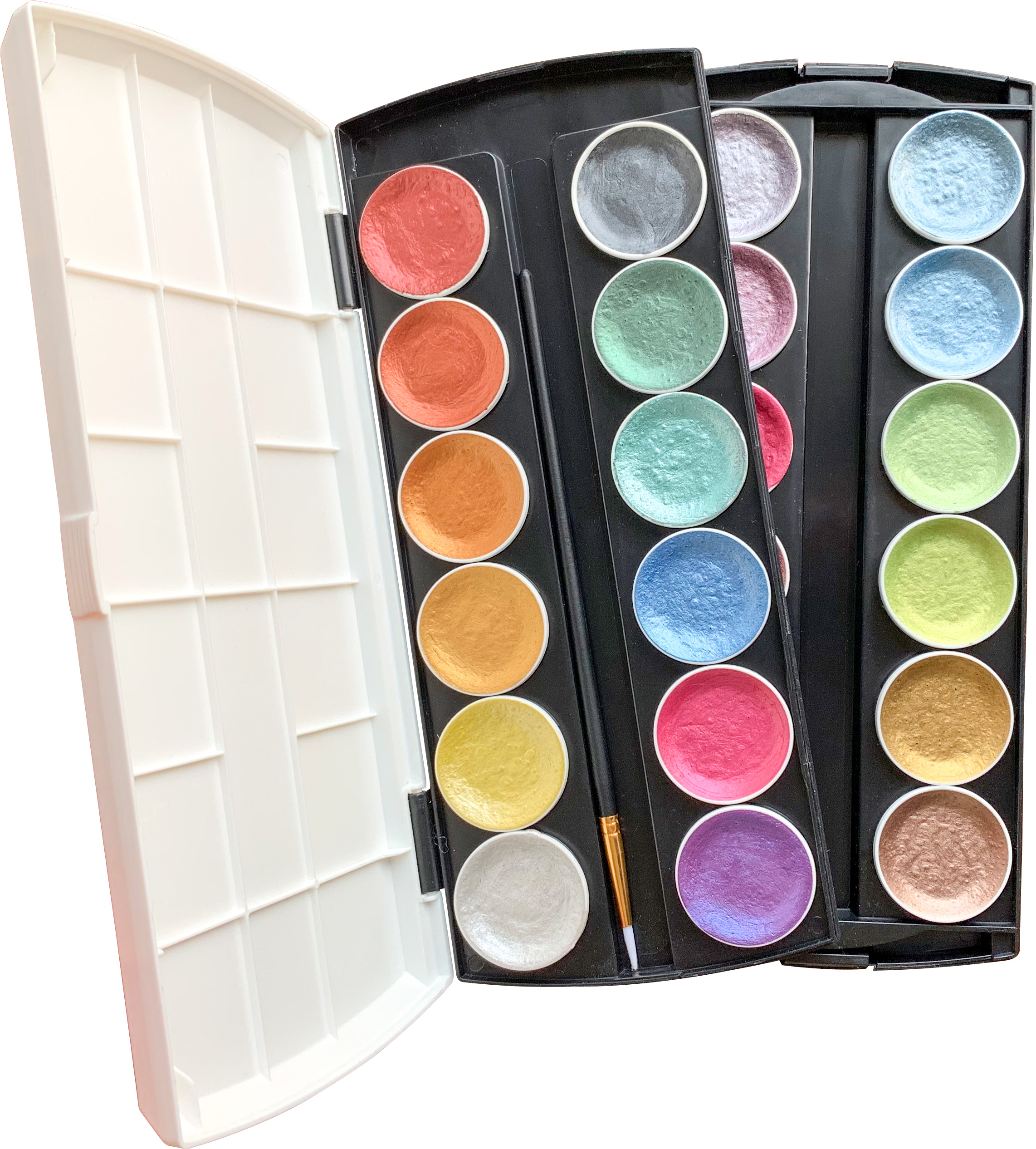 Metallic Semi Moist Water Color