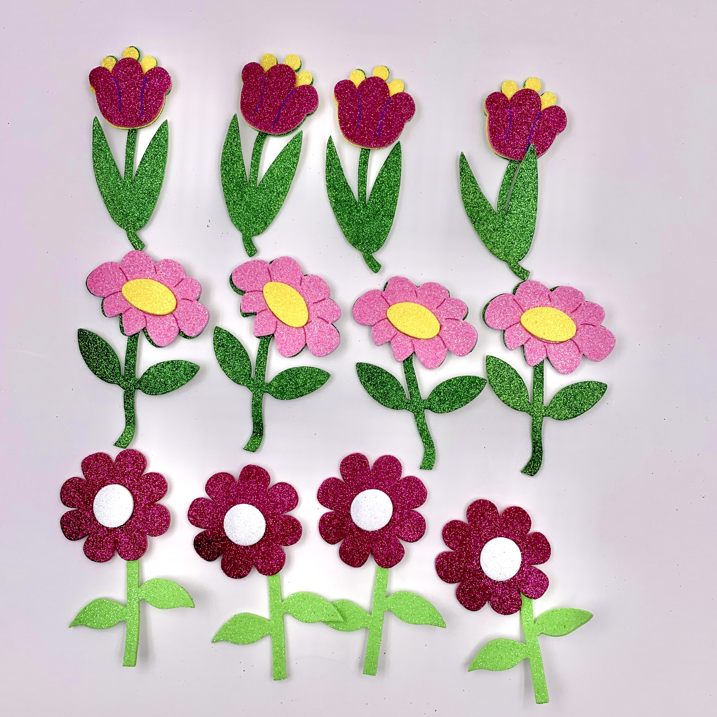 3D foam sticketrs-flower