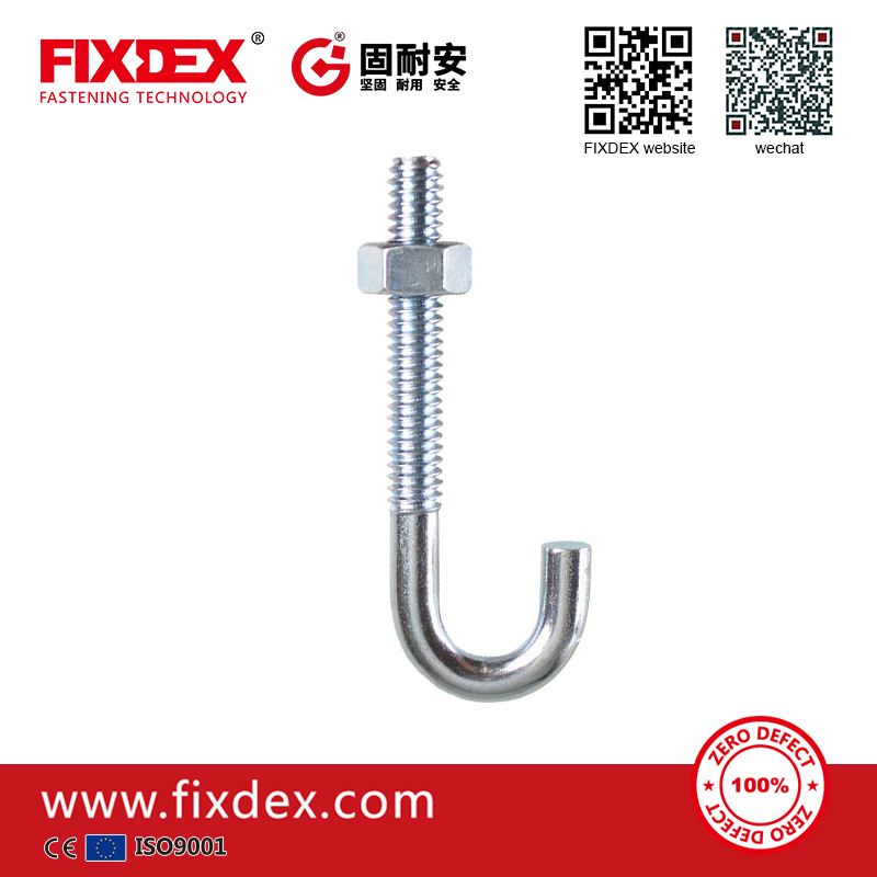 J bolts for roofing