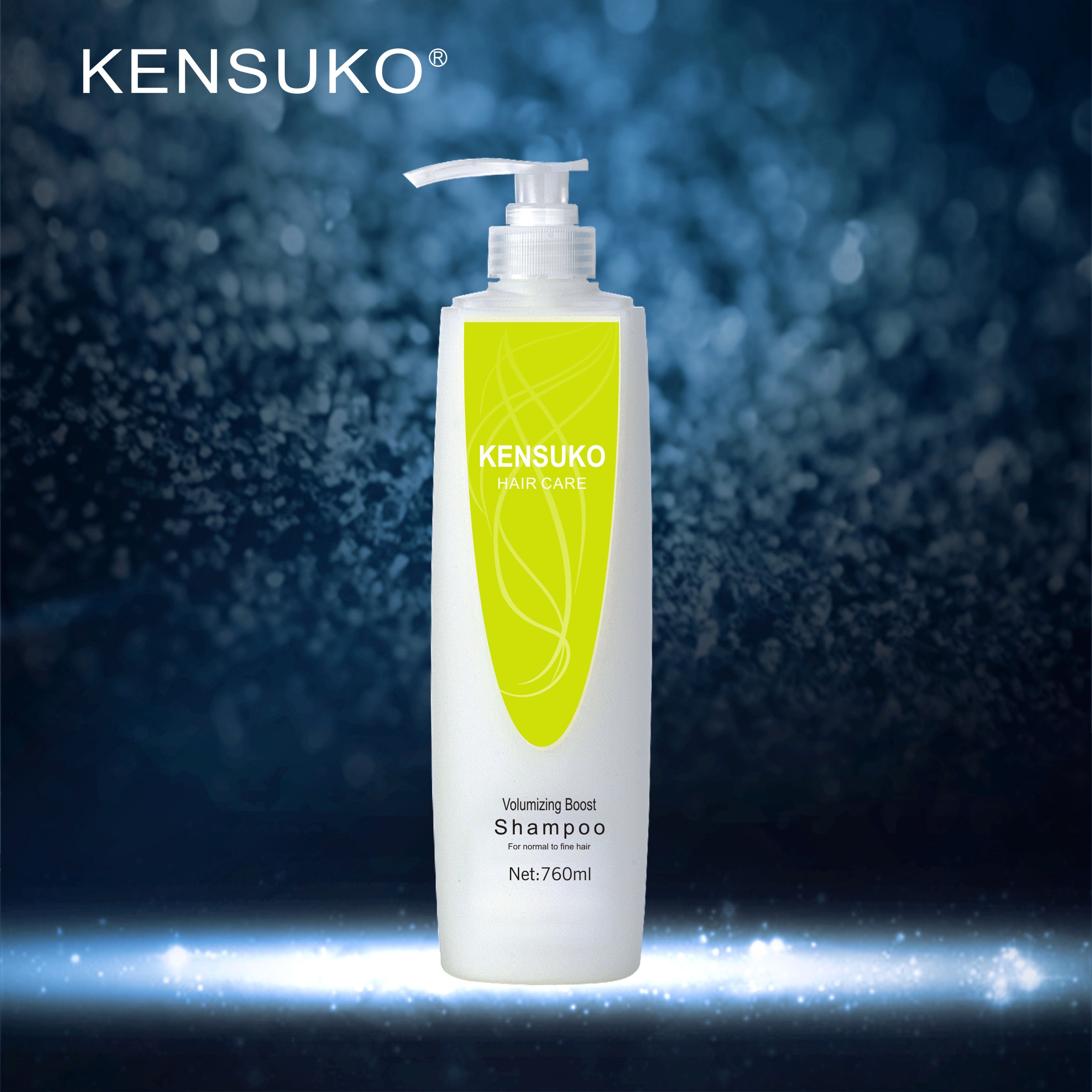 NEW KENSUKO Professional Volumizing Boost Shampoo lightweight gently eliminates impurities