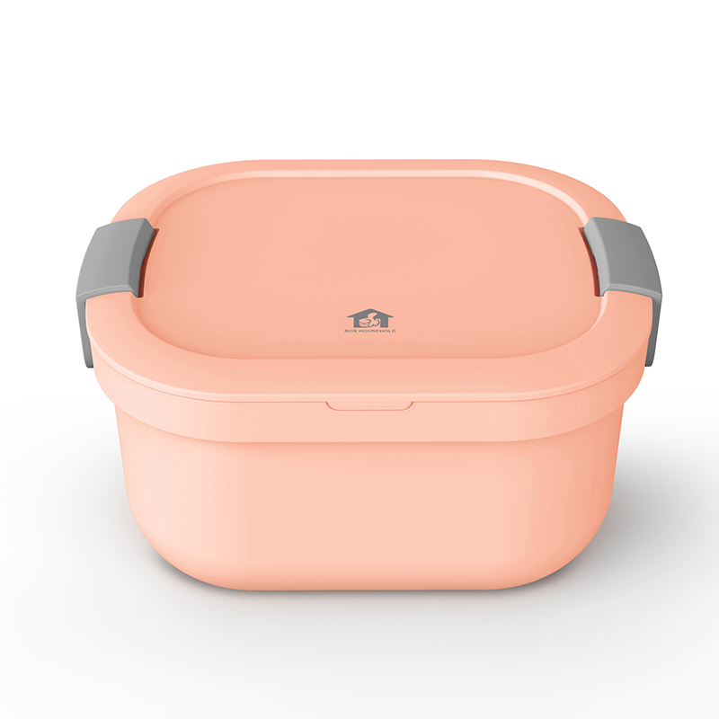 Reusable food bowls food container Salad bowl lunch box with sauce bottle and cutlery