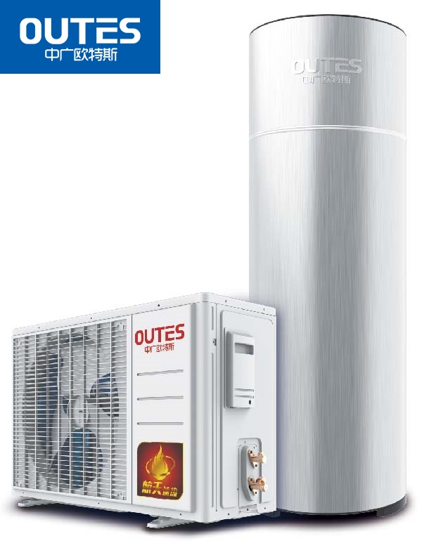 Split Type ASbC26R1L/300E Enamel Water Tank Air Source Heat Pump split heat pump hot water
