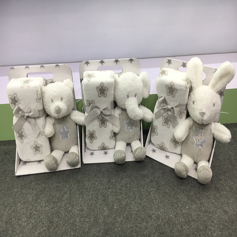 plush toys with blanket