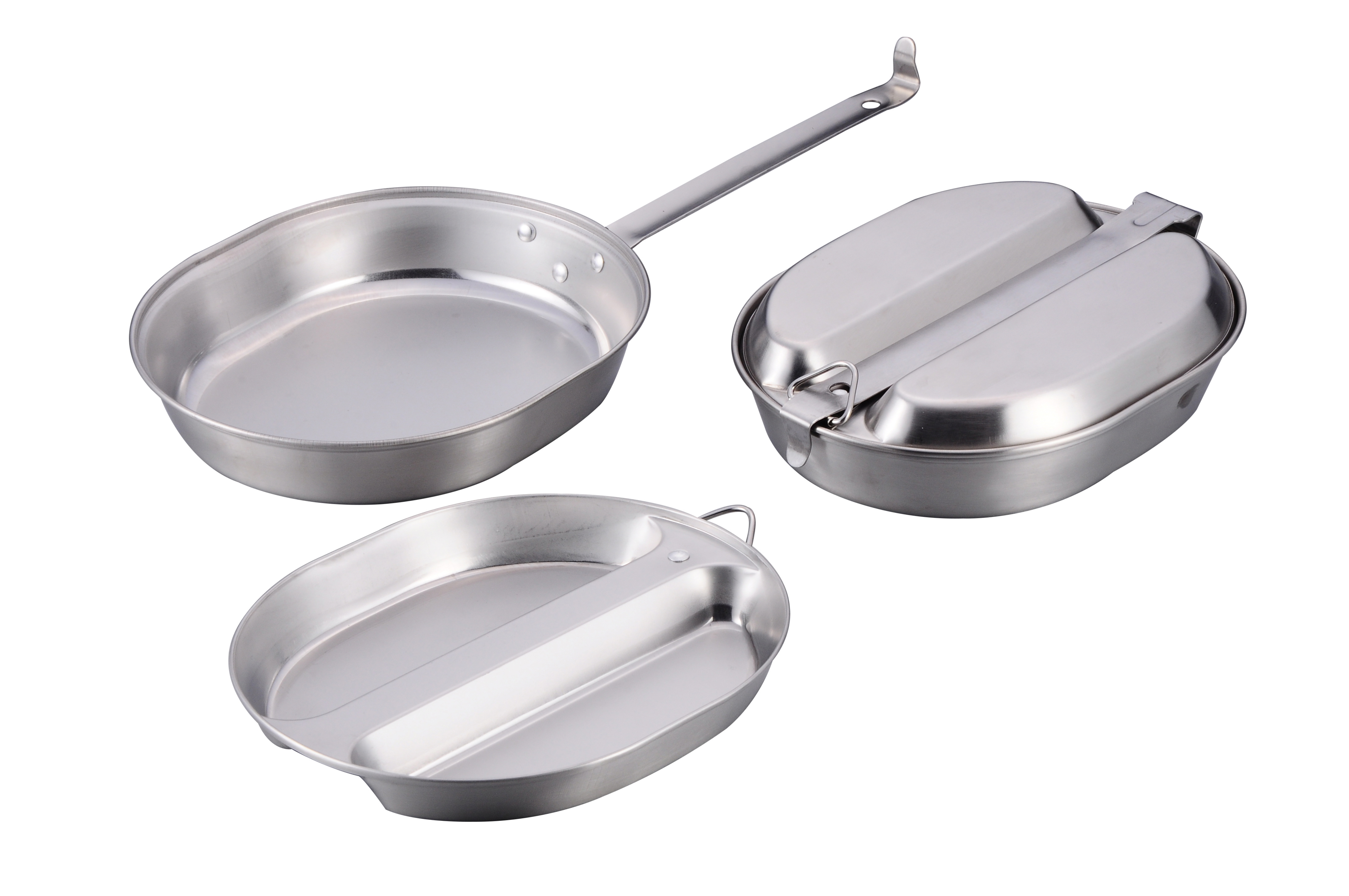 Stainless Steel Military Mess Kit -L SIZE
