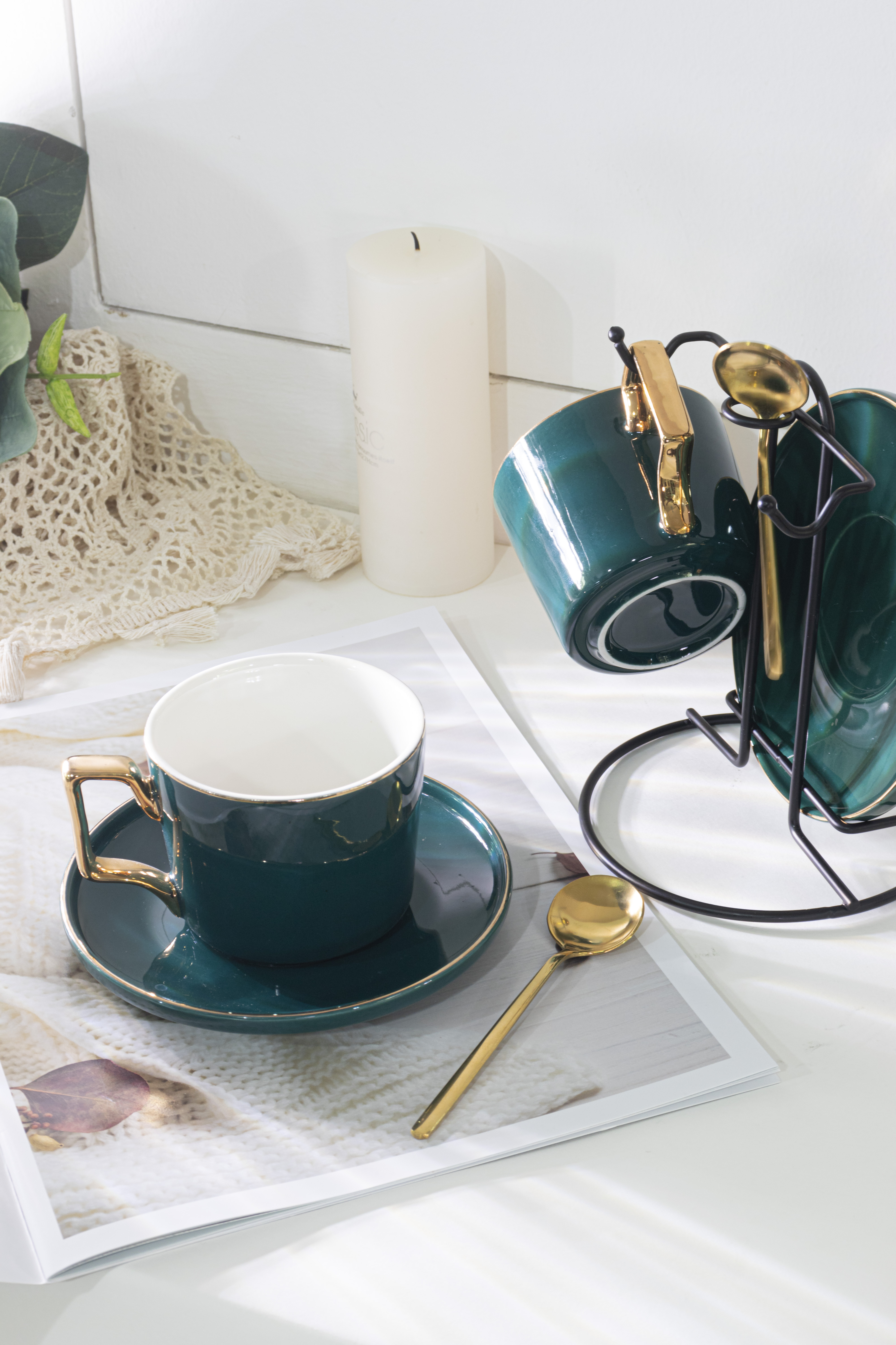Coffee cup and saucer
