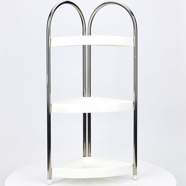 stainless steel three layer rack with pp