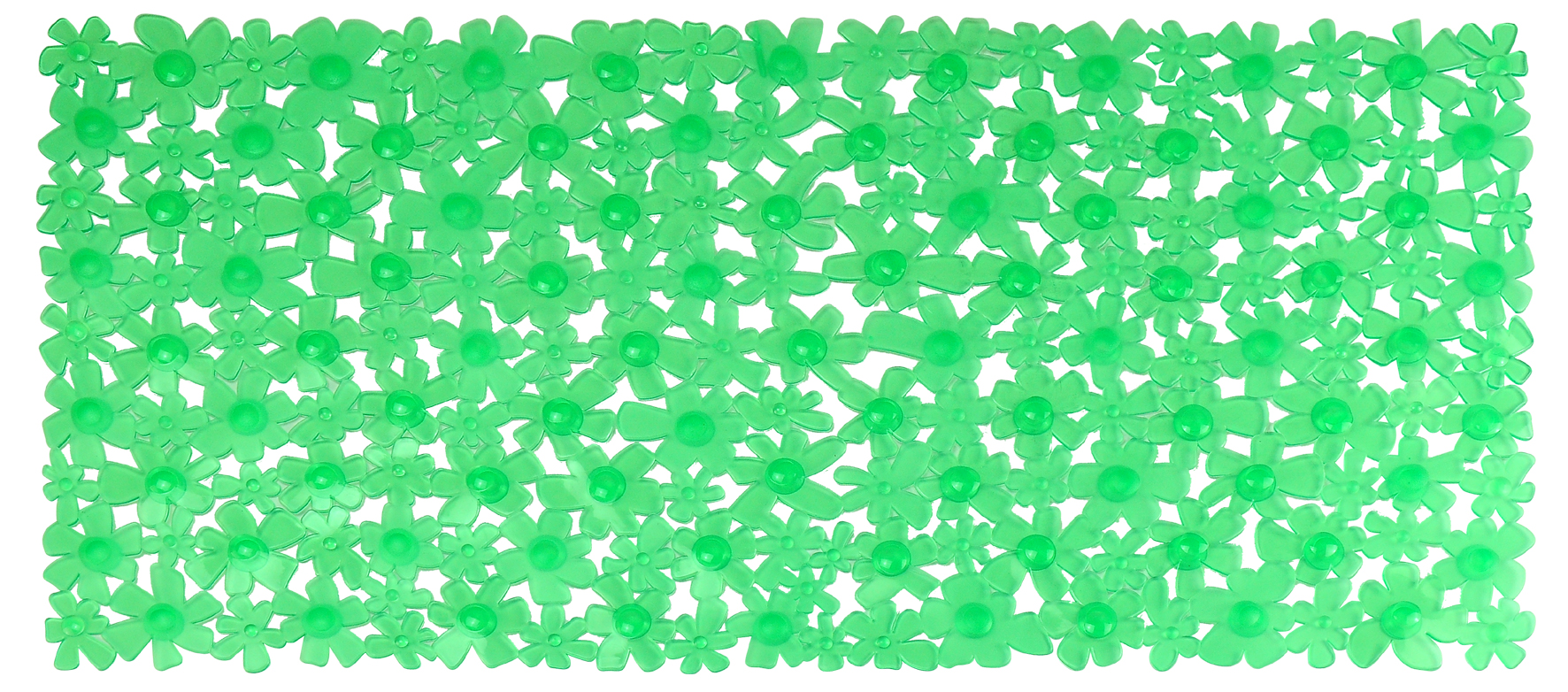 Plastic non-slip bath mat