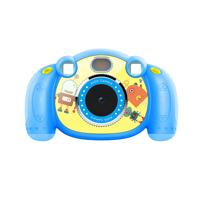 2021 OEM HDKing KC501G-1 Kids Camera Games Portable Selfie Cute Pink