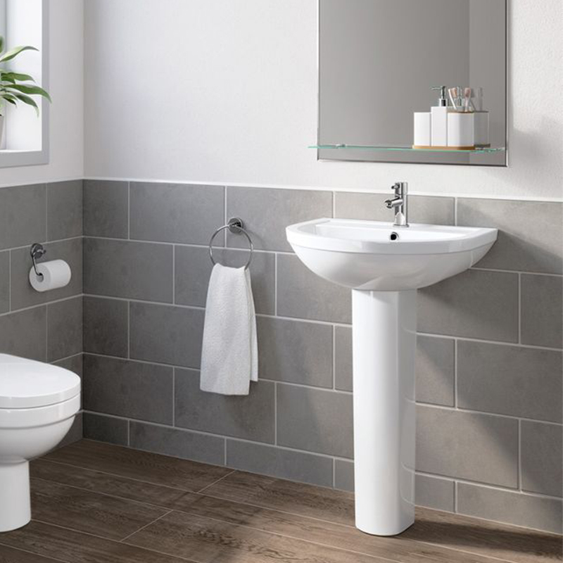 LP6601A hand wash basin with pedestal