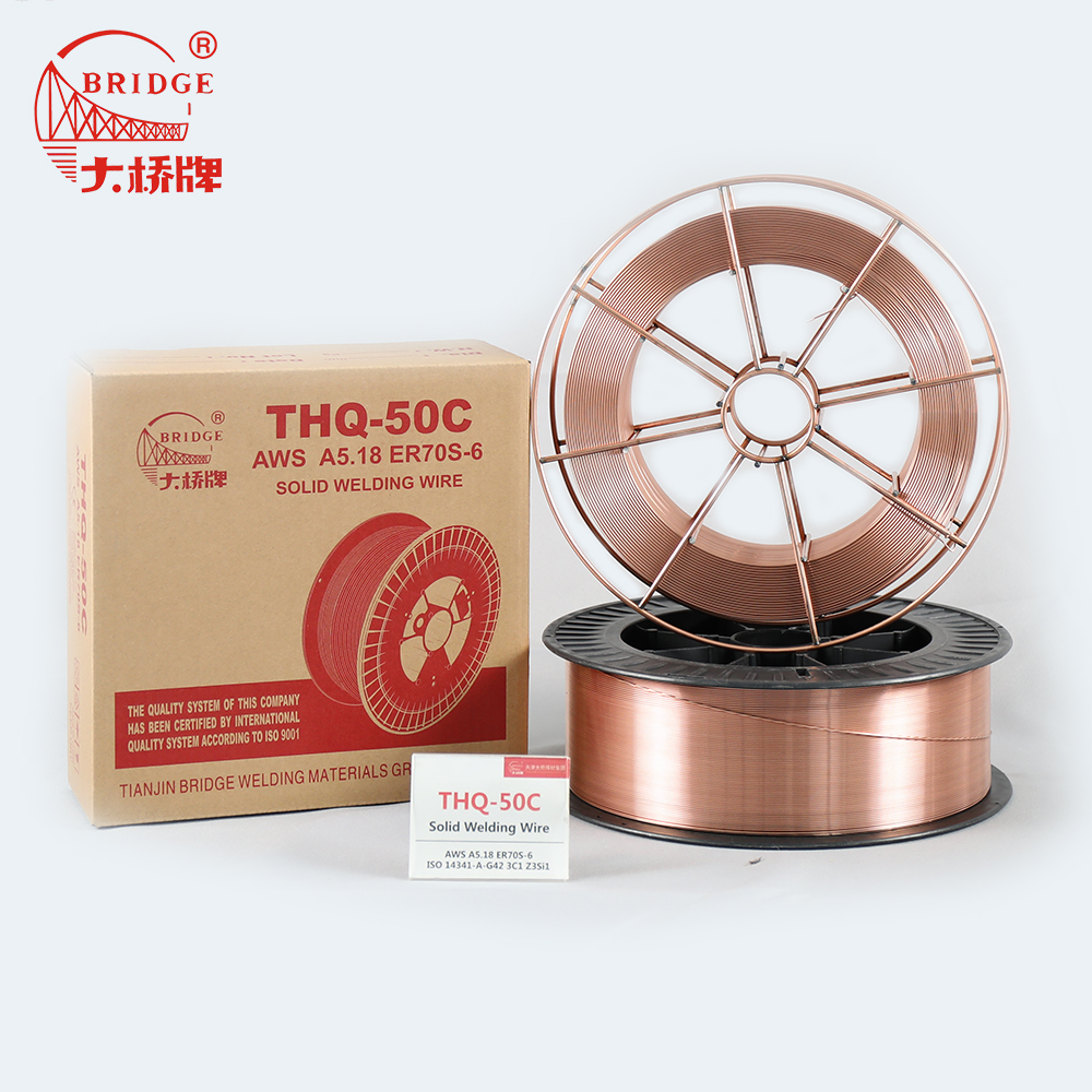TIANJIN BRIDGE Solid Gas Shielded Welding Wire AWS ER70S-6