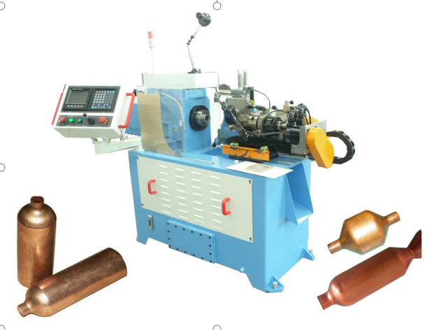 Copper tube spinning machine