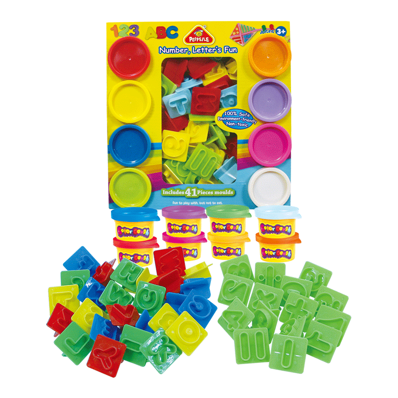 Dough Number Letter's Fun