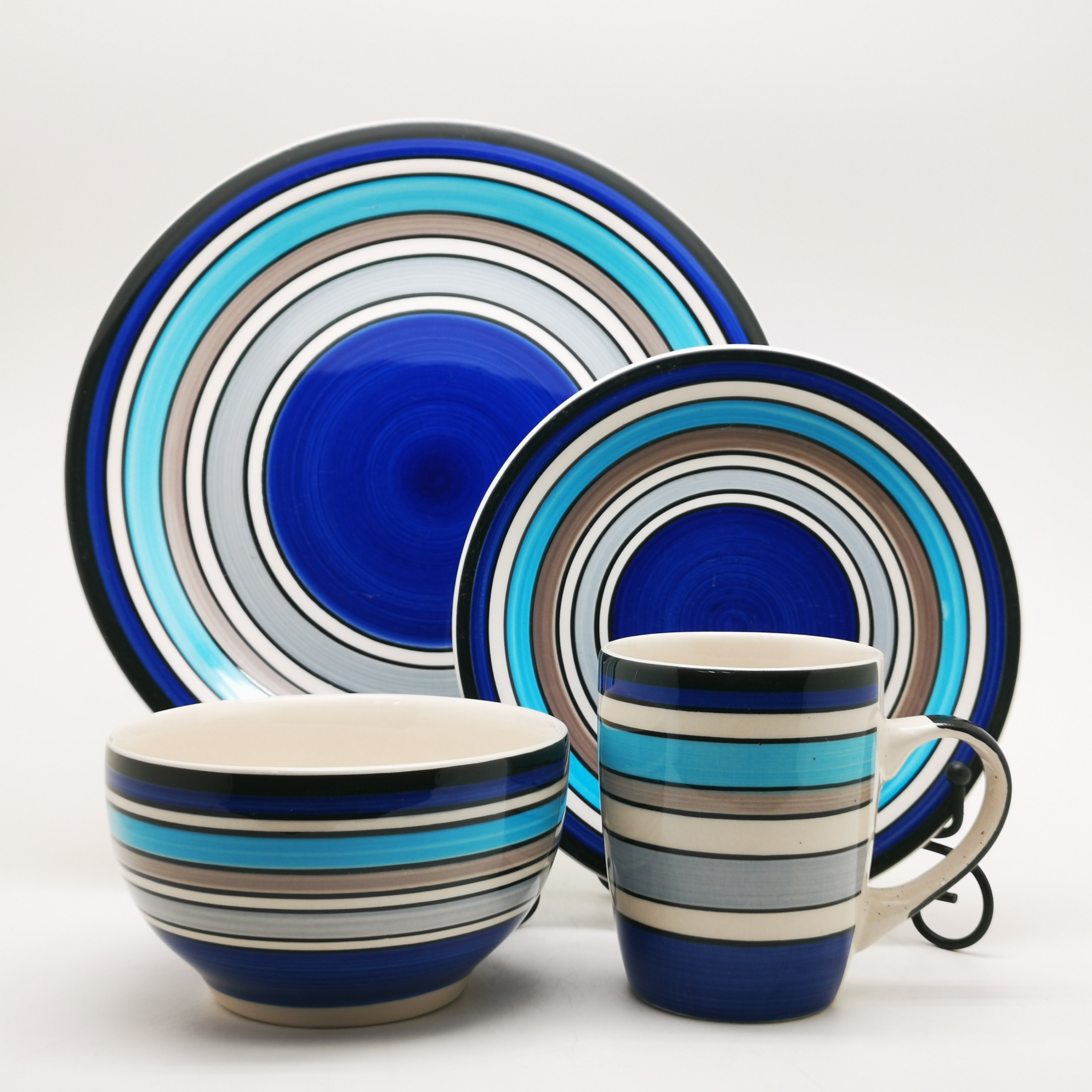 Handpainted dinner set