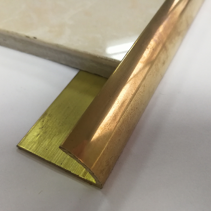 L-TYPE brass tile edging trim