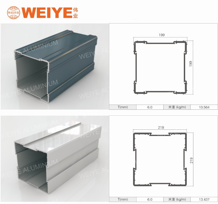 Ｍedical equipement aluminium profile
