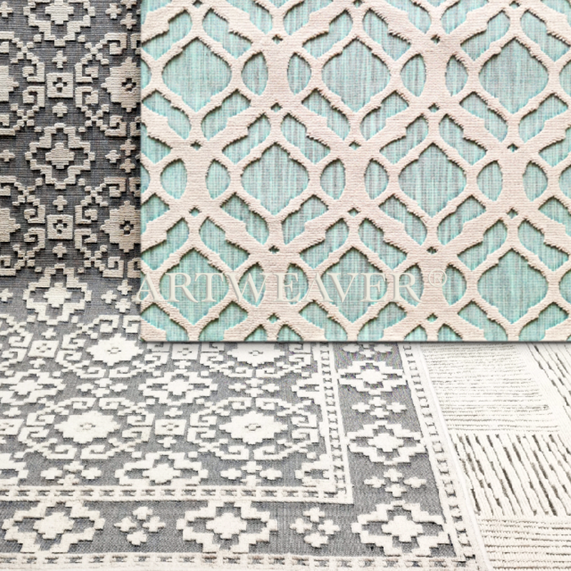 Jacquard Knitted Rug