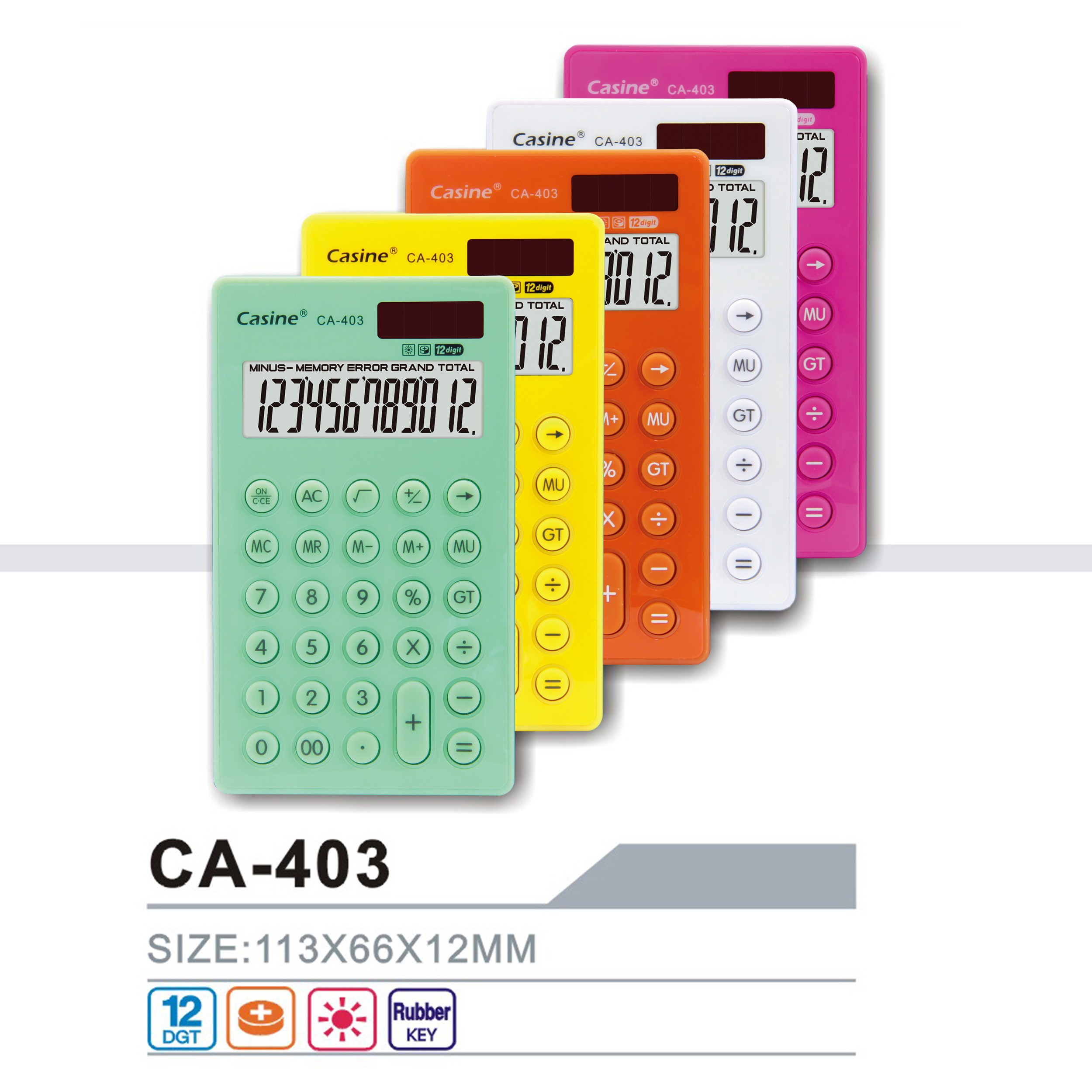 CA-403 - Casine-handheld calculator pocket calculator