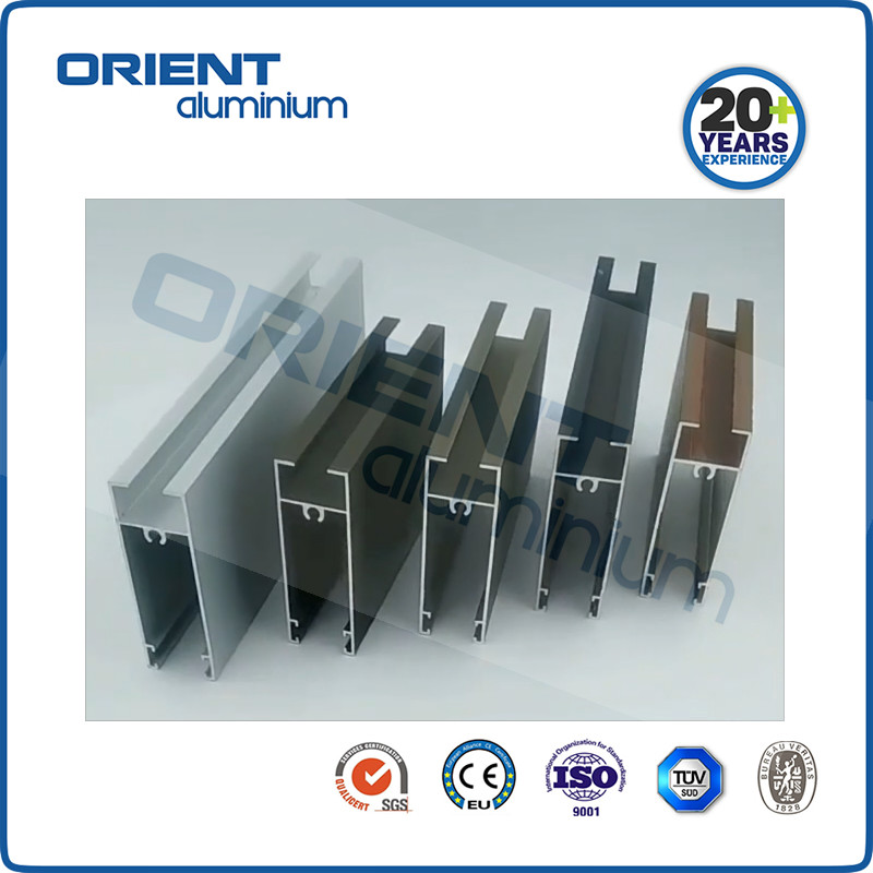 Panama Market aluminum profiles to make windows doors glass facade