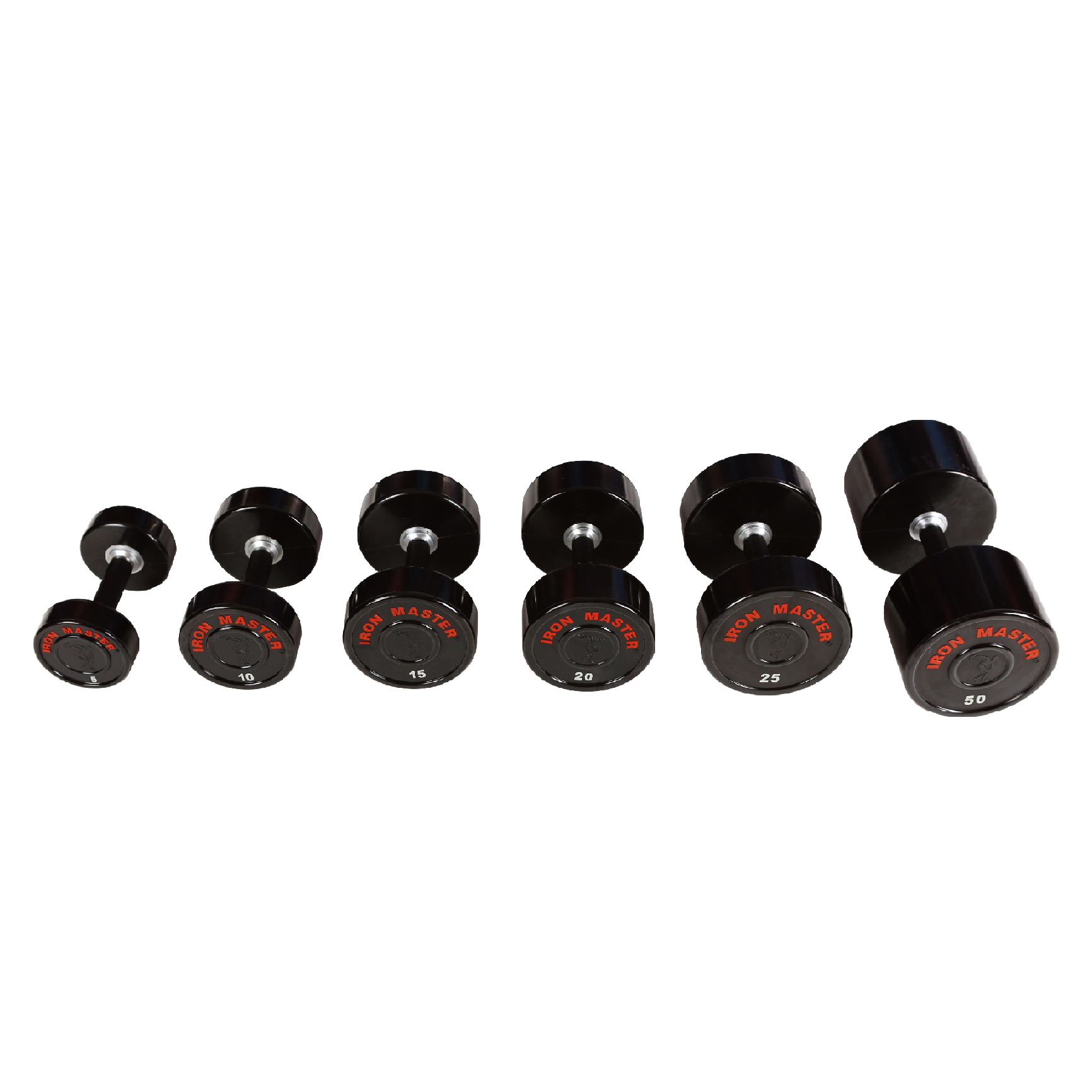 CPU dumbbells with urethane coating handle
