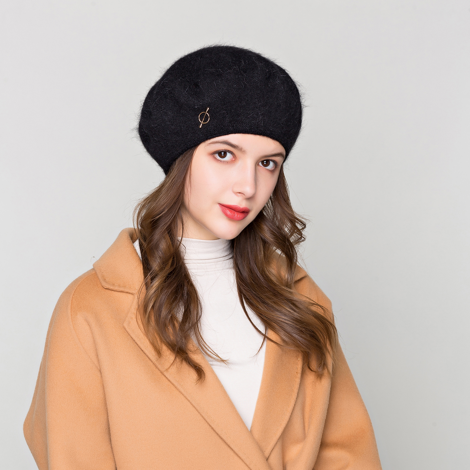 Beret,Fashion hat,Knitted hat,Women's hat,Wool cap,Winter hat，Beanie cap,Bucket hat
