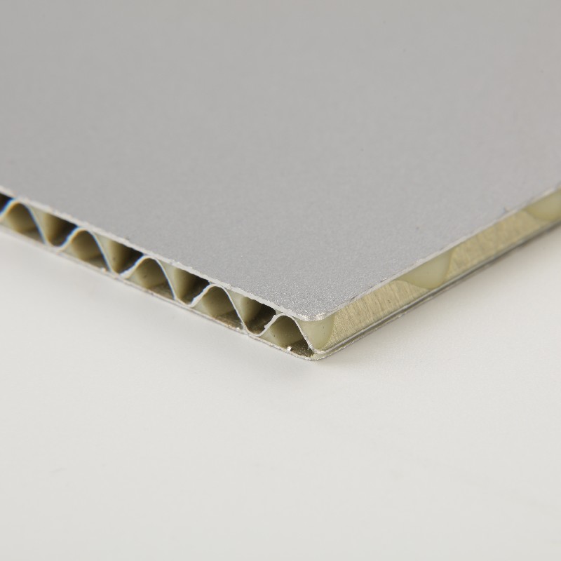 Aluminum corrugated panel