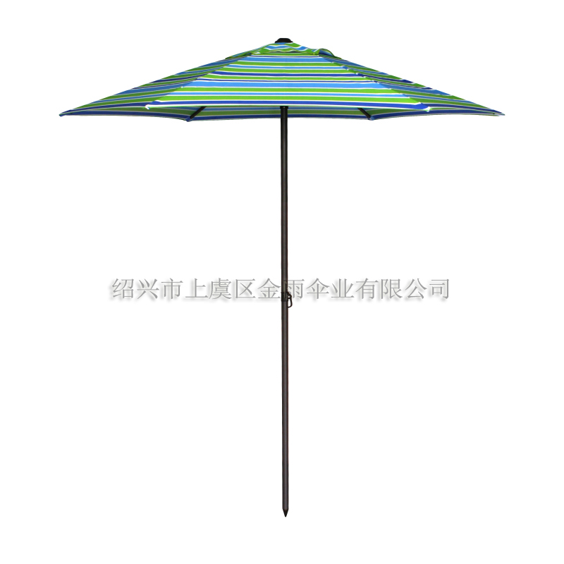 hand-pushed patio umbrella