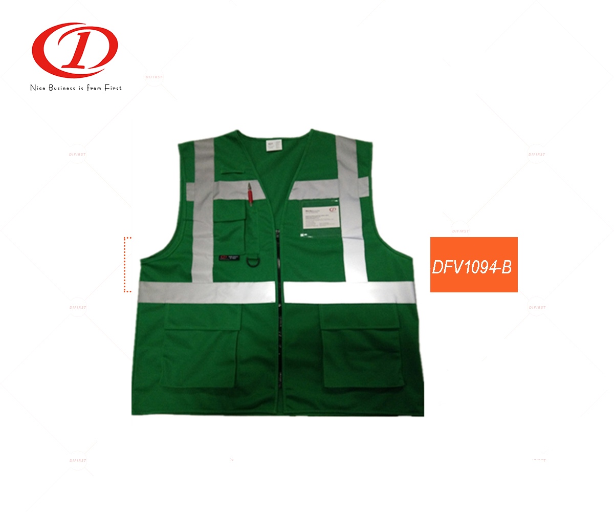 Hi Visibility Reflective Safety Vest