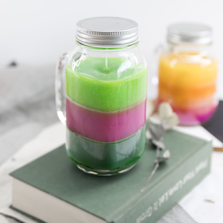 candle holder soy wax scented candle glass candle jar
