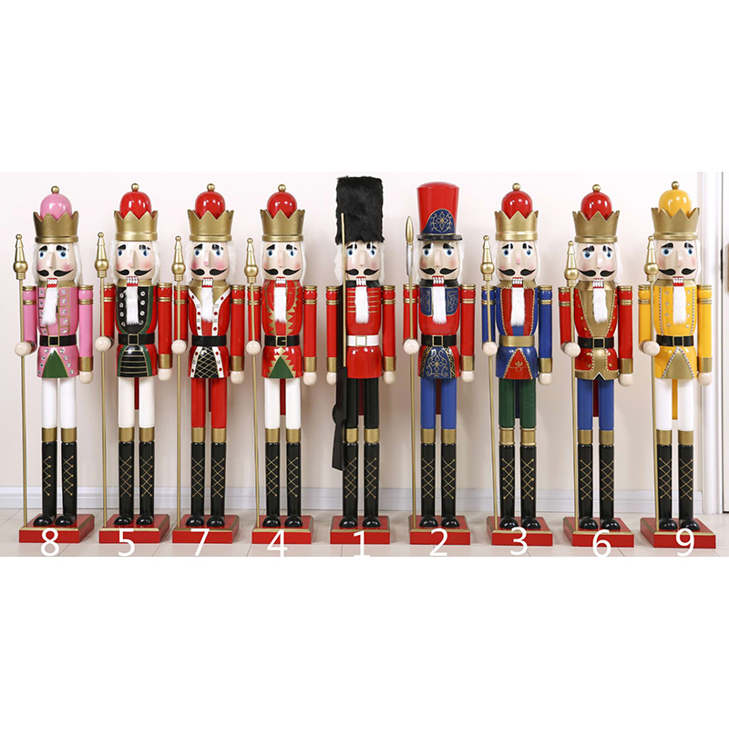 Nutcracker Figures Christmas Ornaments Gift Wooden Nutcracker Doll, 47" Tall (Gentelmen)