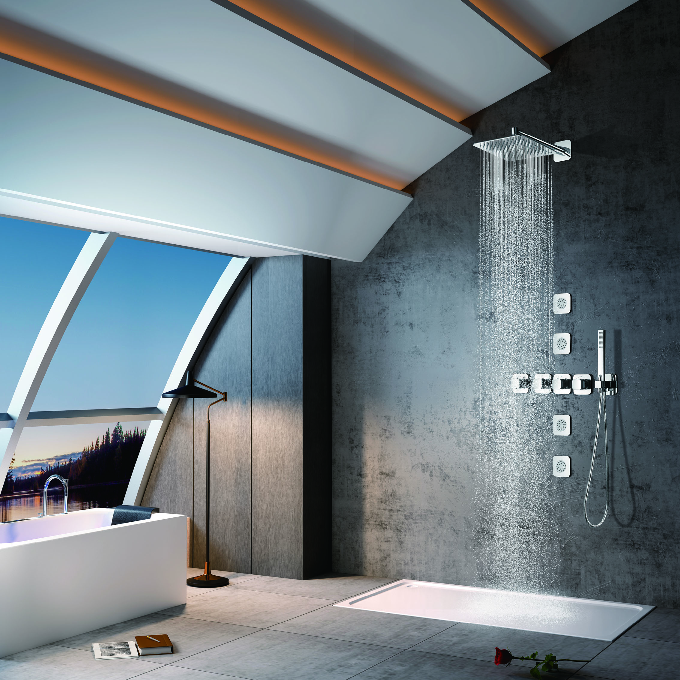 Concealed Shower Spa